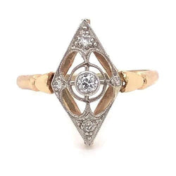 Like La Belle Epoque Jewelry 1 Ct Natural Diamond Womens Ring Kite Shape