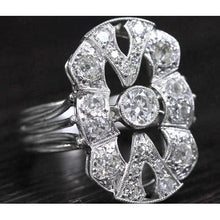 Like La Belle Epoque Jewellery Natural Earth Mined Diamond Vintage Style Ring 2 Carats