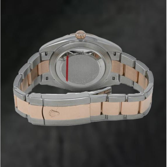 Genuine Gemstone Rolex ct 18K Two Tone Gold – angle view