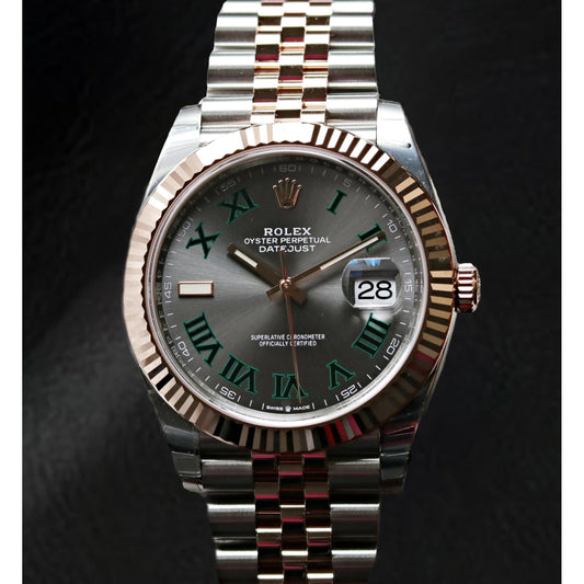 Genuine Gemstone Rolex ct Two-Tone 18K Gold – main view