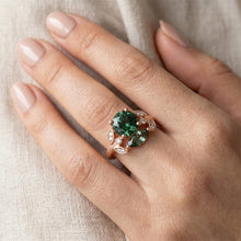 Luxurious Gemstone Ring with VVS Clarity Dendritic Agate – 3.25