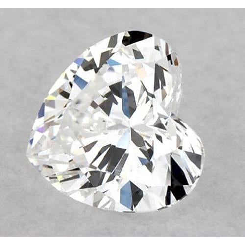 Heart Cut Diamond ring in Gold – front view