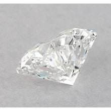 Heart Shape Diamond ring in Gold – side view