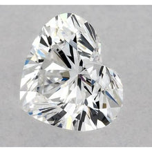Heart Shape Diamond ring in Gold – front view