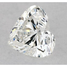 Heart Shape Diamond ring in Gold – front view