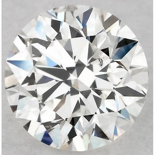 2.5 Carats Round Diamond E Vvs1 Excellent Cut Loose Diamond
