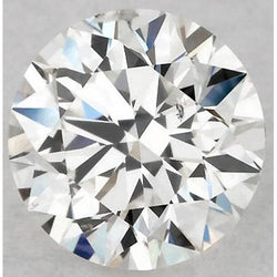 2.5 Carats Round Natural Earth Mined Diamond E Vvs1 Excellent Cut Loose