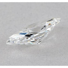 Brilliant Diamond Marquise Diamond in Gold – side view