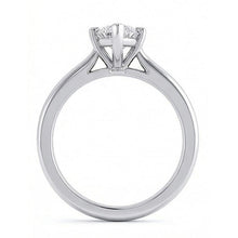 Marquise Cut 1.50 Ct Solitaire Genuine Natural Earth Mined Diamond Wedding Ring White Gold