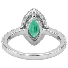 Luxury Gemstone Ring 3 ct – back view