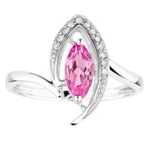 Marquise Cut Pink Sapphire Natural Earth Mined DIAMOND ( NOT LAB GROWN ) Ring 1.75 Carats Gemstone Jewellery