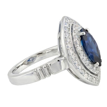 Marquise Cut Sapphire 3ct Engagement Ring
