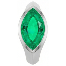 Dazzling Gemstone Ring 4 ct – front view