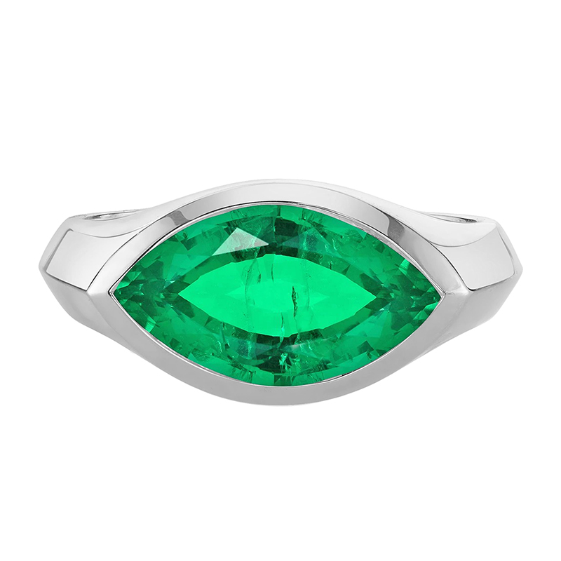 Dazzling Gemstone Ring 4 ct – main view
