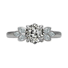 Marquise & Round Old Miner Real Diamond Ring Prong Bezel Set 5 Carats