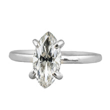 Handcrafted Solitaire Engagement Ring 3.50 ct – main view