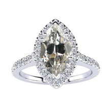 Sophisticated Halo Setting Ring 3.50 ct – main view