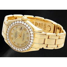 Rolex 29mm Champagne Roman