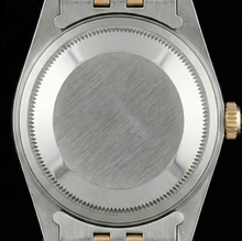 Men Rolex Stainless Steel & Gold Watch Blue Dial QUICK SET