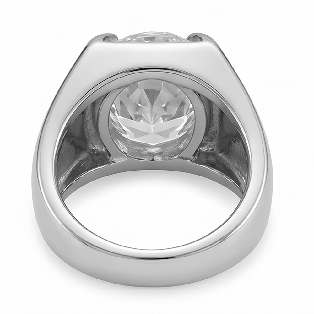 Men's Brilliant Diamond Gentleman's Ring – IGI Certified 9 ct 14