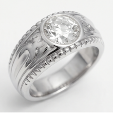 Men's Fine Diamond Gentleman's Ring – Old Mine Cut 2 ct 10K