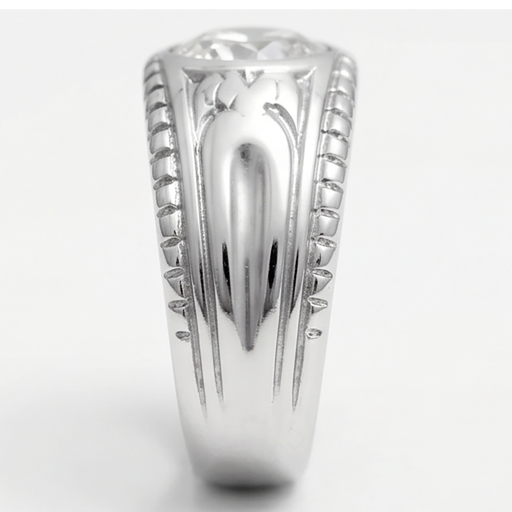 Men's Fine Diamond Gentleman's Ring – Old Mine Cut 2 ct 10K