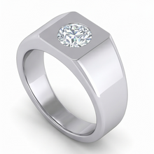 Men's IGI Certified Gentleman's Ring – Brilliant Diamond 1 ct 10K