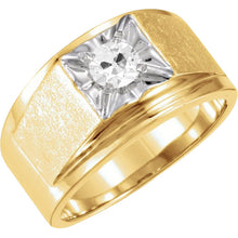 Handcrafted Gentleman's Ring 1.50 ct – main view