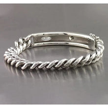 Mens Bar Bracelet 4.50 Carats Oval, Round & Marquise Real Diamond