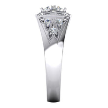 Men's Real Round Diamond Ring 1.50 Carats Gold 14K