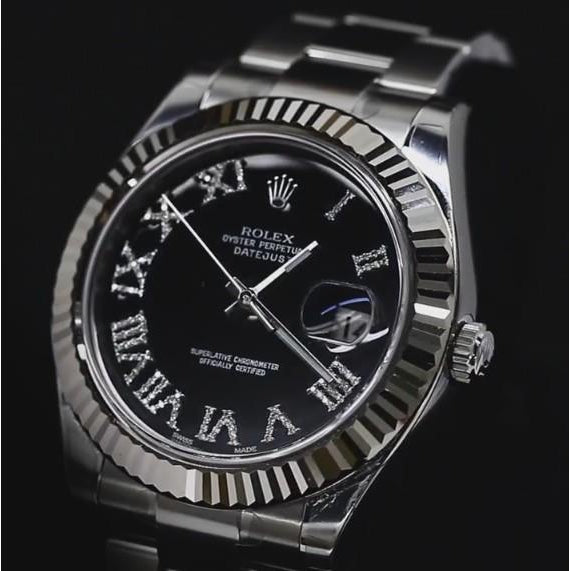 Rolex Datejust Ii Watch 16 Ct