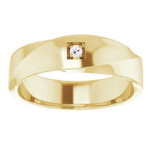 Brilliant Diamond Gentleman's Ring 0.25 ct 10K Yellow Gold – main view
