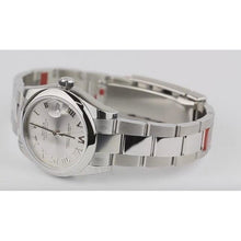 Midsize-Rolexdatejust Watch White Roman Dial Oyster Bracelet Ss
