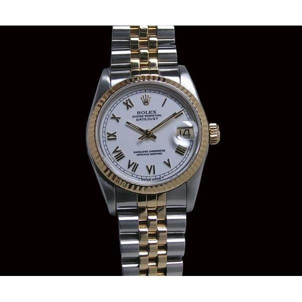 Rolex Ss 31 Mm Two Tone Bracelet Watch