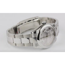 Midsize Rolexdatejust Watch White Roman Dial-Oyster Bracelet Ss
