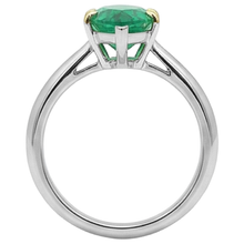 Designer Colored Stone Ring 3 ct – detail view