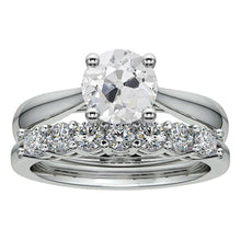 Modern Natural Bridal Wedding Rings