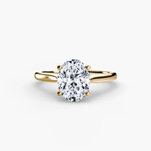 Handcrafted Diamond Setting ct – profile view