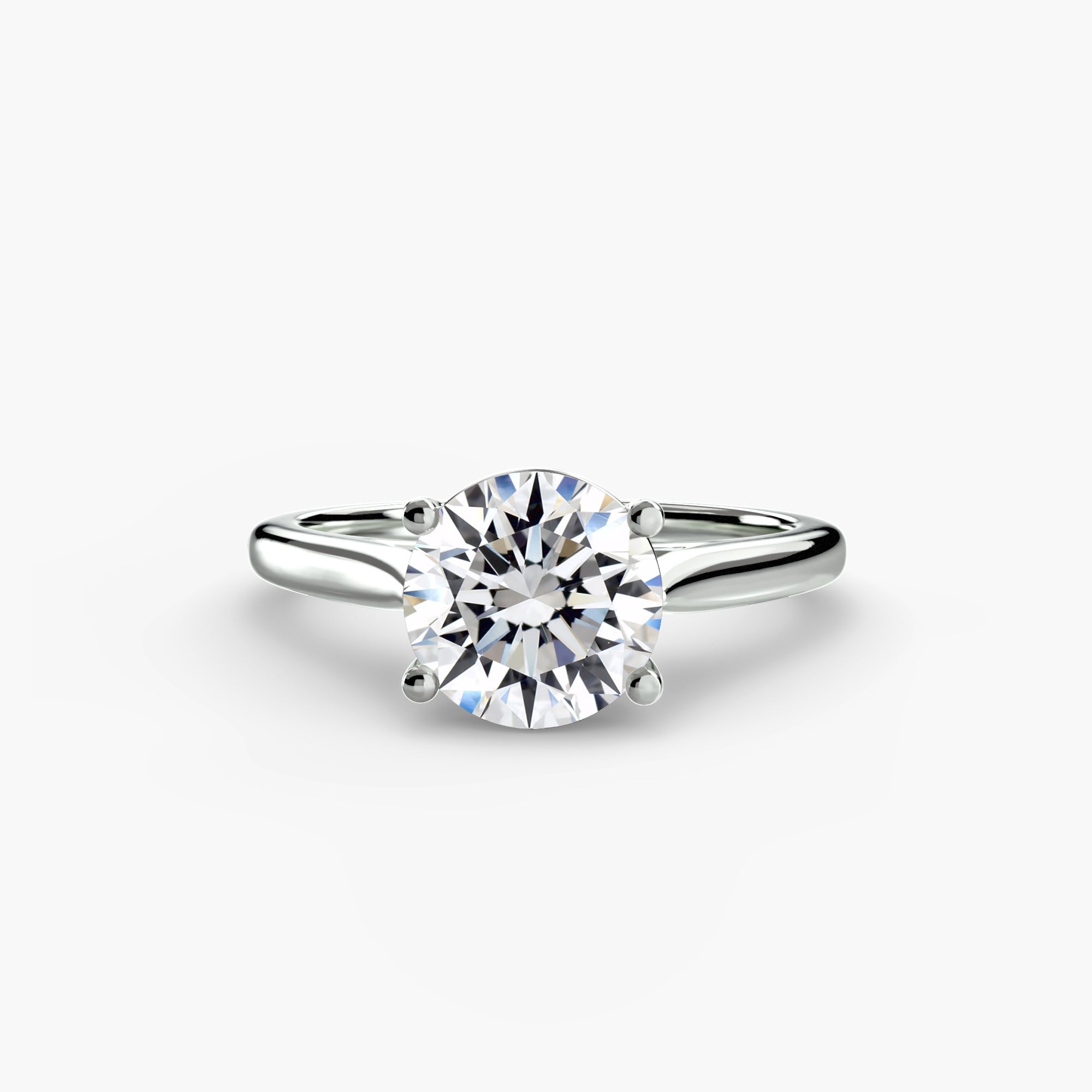 Diamond ring in Gold – main view