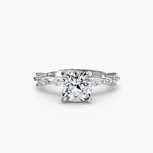 Authentic Precious Stone Setting – angle view