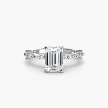 Setting Gold with Precious Stone – back view