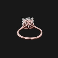 Natural 2 Ct Diamond Interlocking Solitaire Ring Old Miner 4