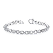 Natural 5 Ct Diamond Tennis Women Bracelet