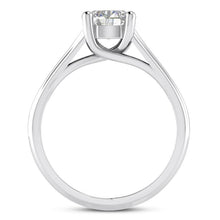 Natural Big Diamond Solitaire Ring 3 Ct. White 14K Jewelry