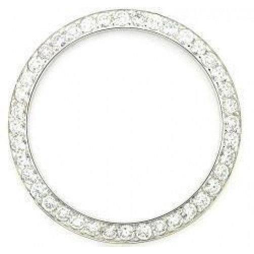 Natural Diamond Bezel To Fit Rolex Date All Watch Models 2 Carats Custom 34 mm