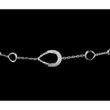 Natural Diamond Bracelet 1.50 Carats Women Pear Shape White Gold Jewelry 14K