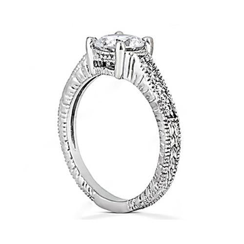 Natural Diamond Engagement Ring 1.75 Ct. Diamonds Gold New