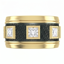 Natural Diamond Eternity Band 0.45ct - Two Tone 14K Gold