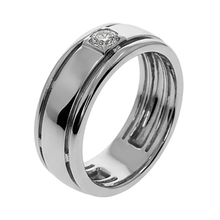Natural Diamond Eternity Band 1ct - White Gold 14K