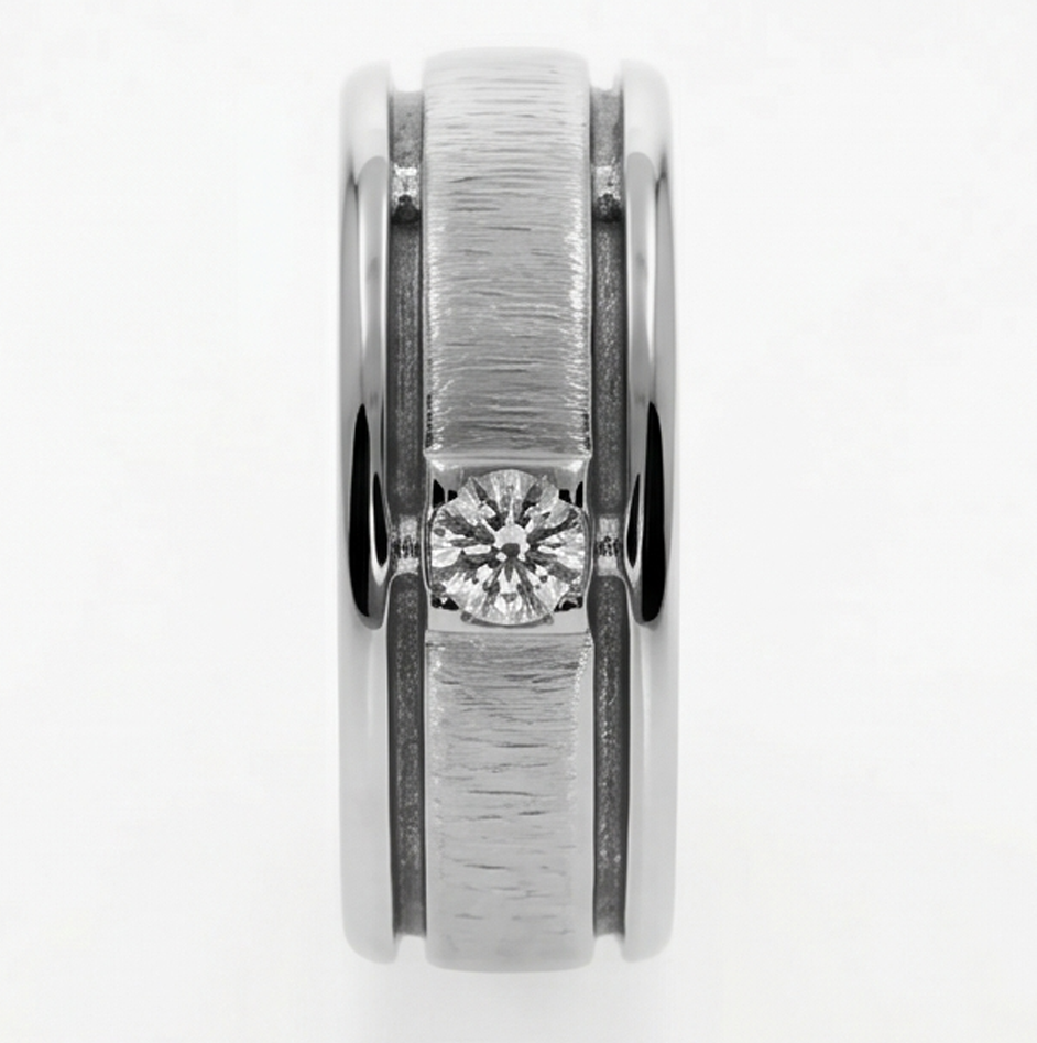 Natural Diamond Eternity Band 1ct - White Gold 14K